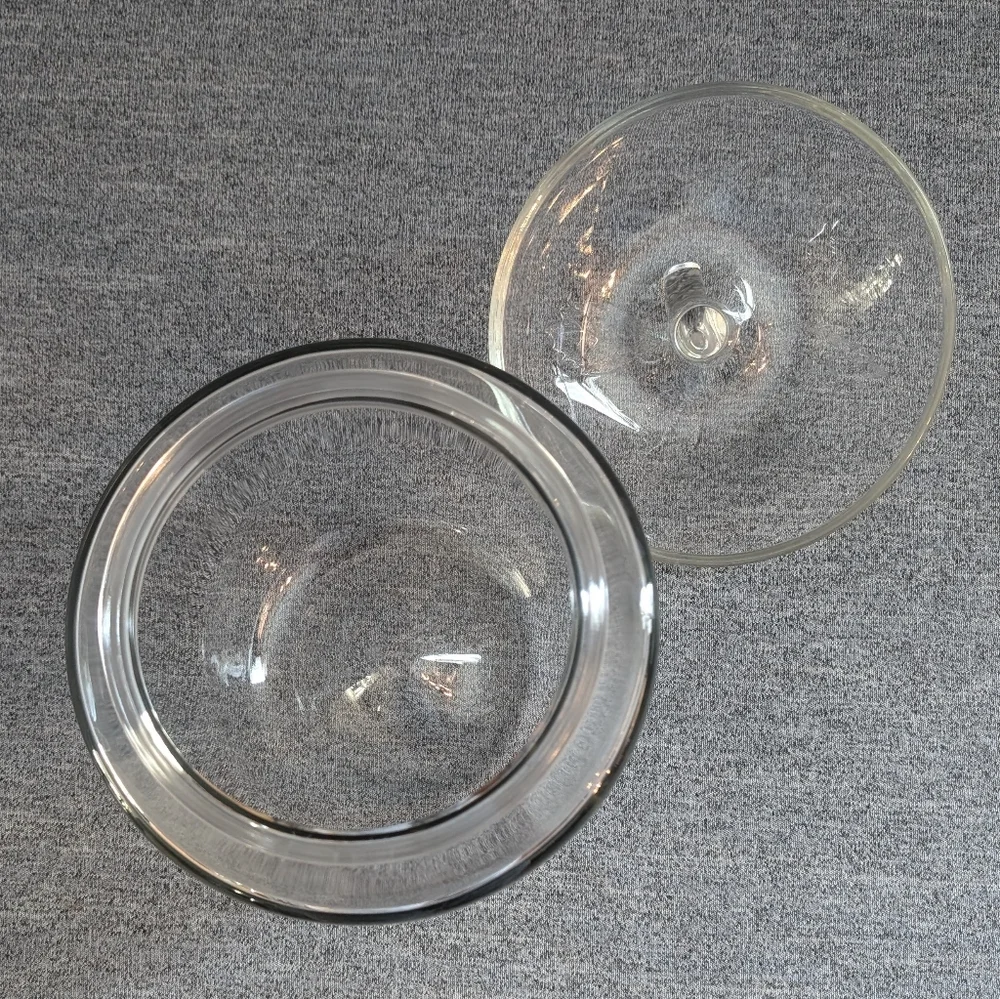 Anchor Hocking Glass Apple Jar/Canister with Lid, 7" - Picture 2 of 5